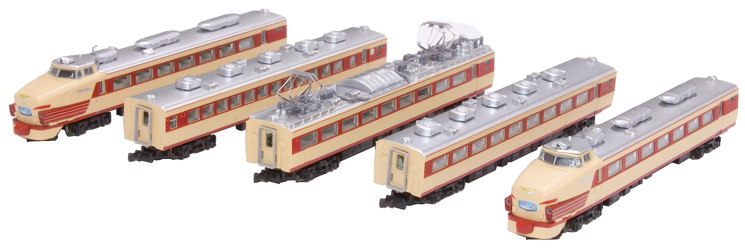 Rokuhan Jnr 485 Series Limited Express 5-Car Basic Set Early Model Z Gauge Train- Japan Figure Store - #1 Bring To You The Best Japanese Goods