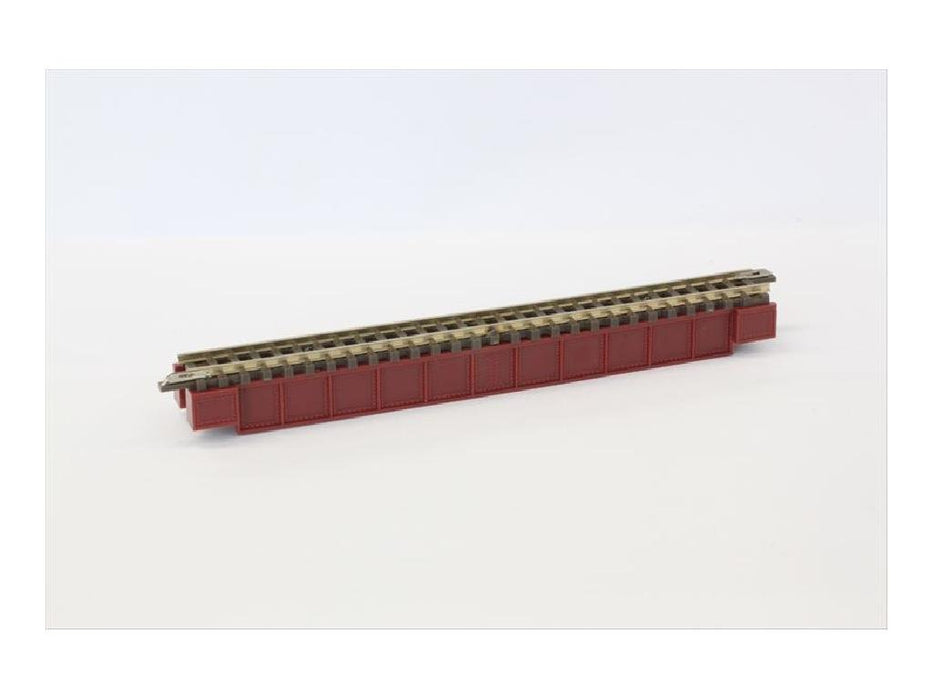Rokuhan Z Gauge R070 Deck Girder Iron Bridge in Azuki Color- Japan Figure Store - #1 Bring To You The Best Japanese Goods