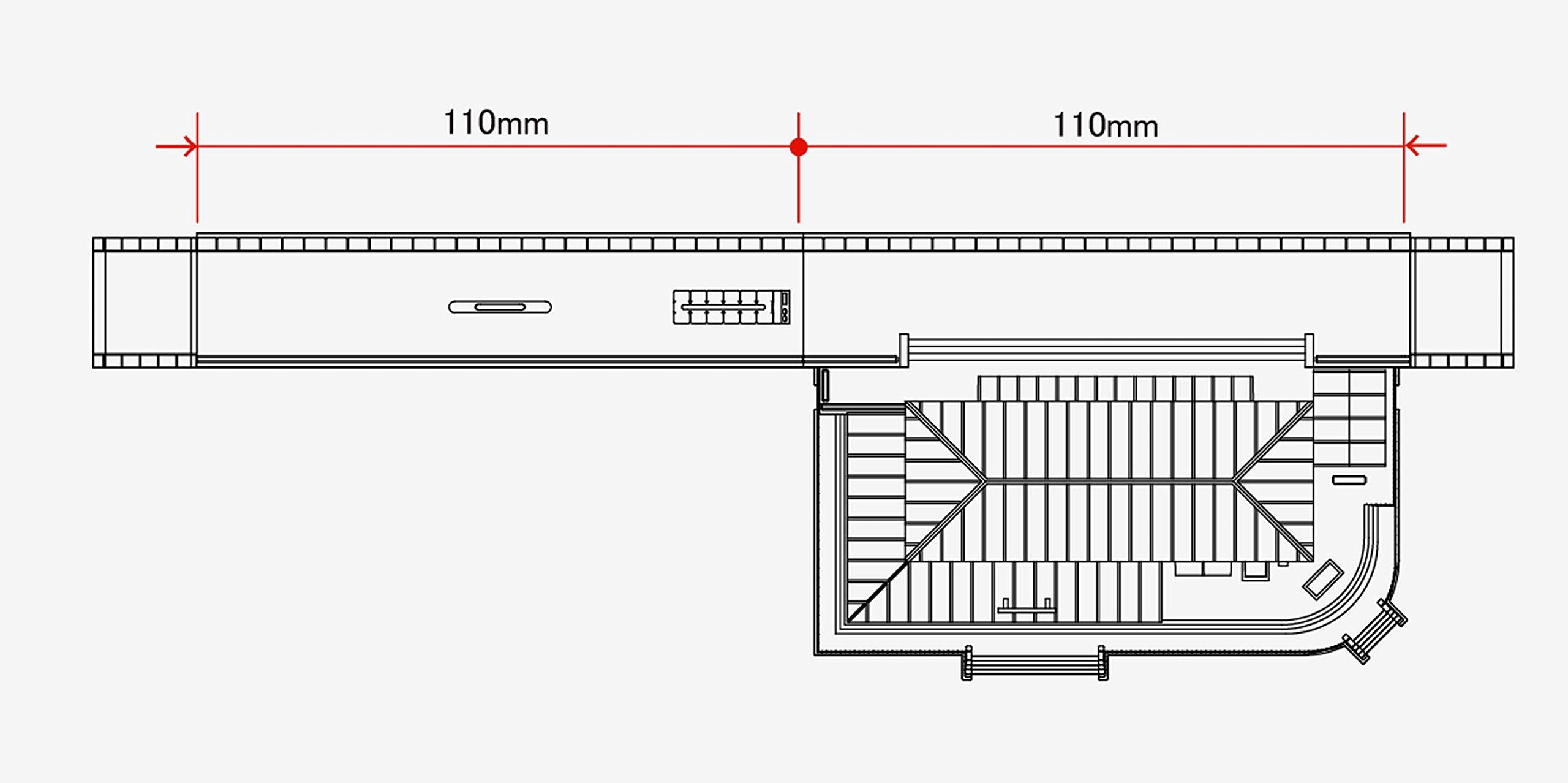 Rokuhan Z Gauge Station Building Set S047-2 in Red by Rokuhan- Japan Figure Store - #1 Bring To You The Best Japanese Goods