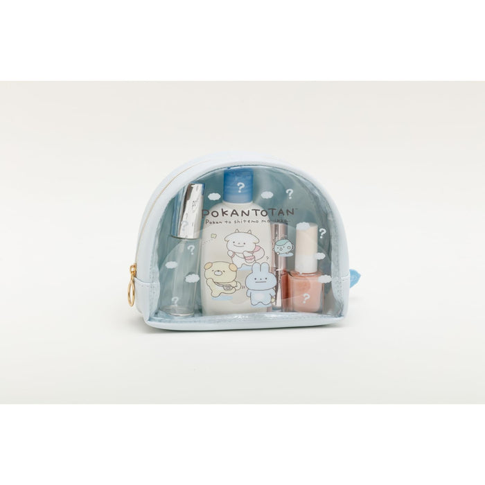 San-X Pokantotan Clear Pouch Ca51001 | Durable Stylish and Compact- Japan Figure Store - #1 Bring To You The Best Japanese Goods