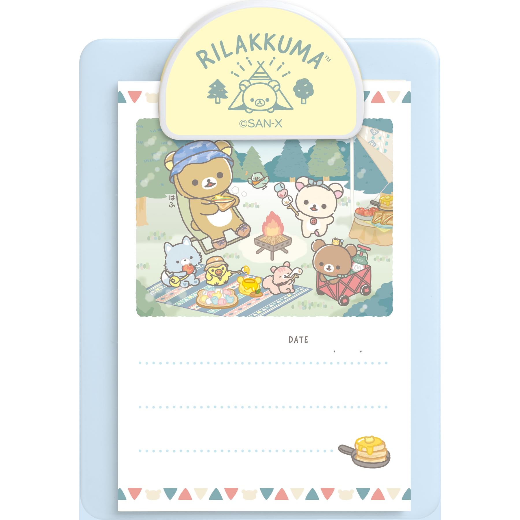 San-X Relax Bear Binder Kimemo Mh15801 - 6-Ring Cute Organizer- Japan Figure Store - #1 Bring To You The Best Japanese Goods