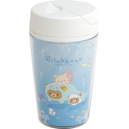 San-X Rilakkuma Clear Tumbler Ka25501 | Durable & BPA-Free- Japan Figure Store - #1 Bring To You The Best Japanese Goods