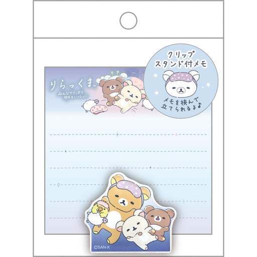 San-X Rilakkuma Clip Stand Memo Holder Mh16202- Japan Figure Store - #1 Bring To You The Best Japanese Goods
