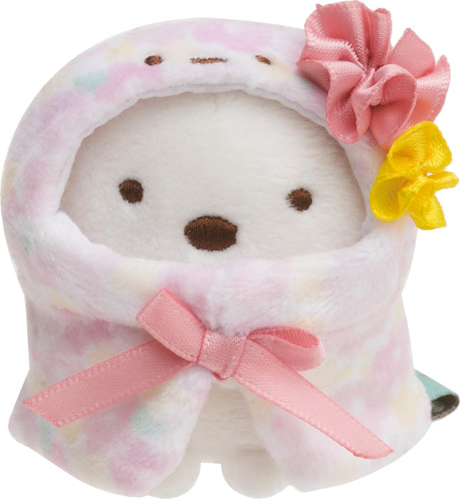 San-X Sumikko Gurashi Floral Poncho Dress-Up Cape Mx63501- Japan Figure Store - #1 Bring To You The Best Japanese Goods