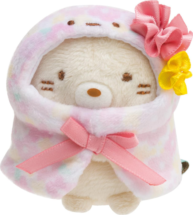 San-X Sumikko Gurashi Floral Poncho Dress-Up Cape Mx63501- Japan Figure Store - #1 Bring To You The Best Japanese Goods