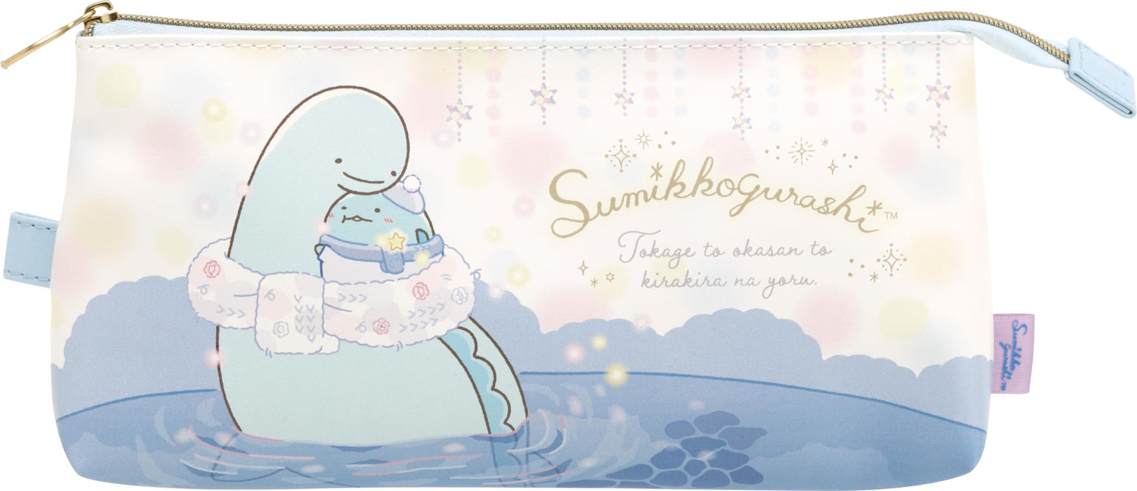 San-X Sumikko Gurashi Flat Pen Pouch Pt14001 – Cute and Compact Storage- Japan Figure Store - #1 Bring To You The Best Japanese Goods