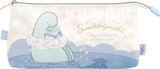 San-X Sumikko Gurashi Flat Pen Pouch Pt14001 – Cute and Compact Storage- Japan Figure Store - #1 Bring To You The Best Japanese Goods