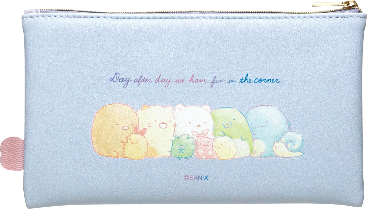 San-X Sumikko Gurashi Flat Pouch Lizard Design Ca44805- Japan Figure Store - #1 Bring To You The Best Japanese Goods