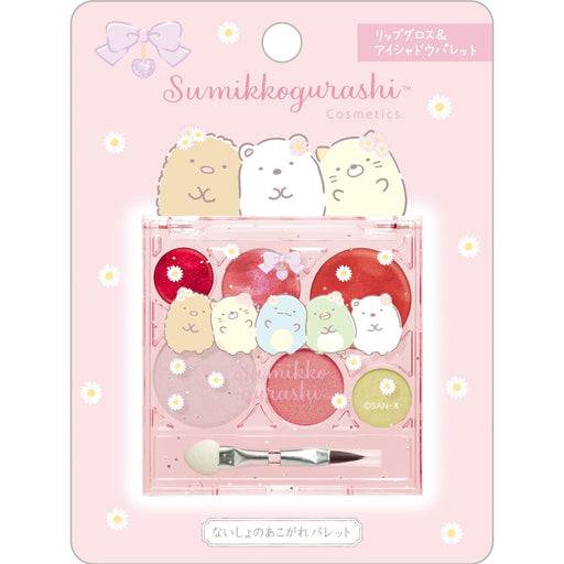 San-X Sumikko Gurashi Makeup Set – Lip Gloss & Eyeshadow Palette FE39901- Japan Figure Store - #1 Bring To You The Best Japanese Goods