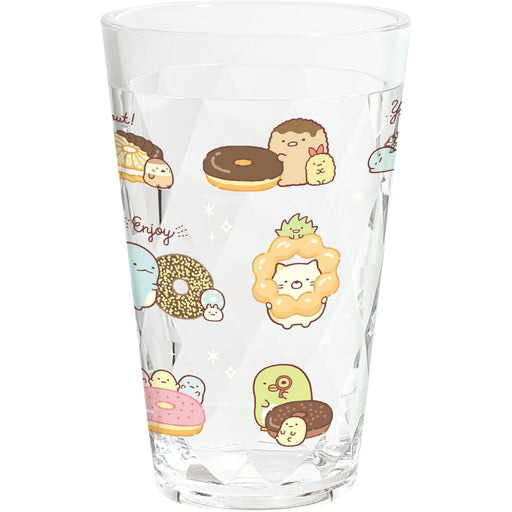 San-X Sumikko Gurashi Mister Donut Collab Acrylic Cup Ka24702- Japan Figure Store - #1 Bring To You The Best Japanese Goods