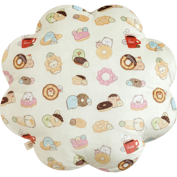 San-X Sumikko Gurashi Mister Donut Collaboration Cushion Mo60301 Pillow- Japan Figure Store - #1 Bring To You The Best Japanese Goods