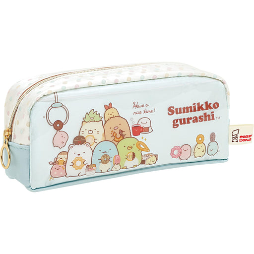 San-X Sumikko Gurashi Mister Donut Collaboration Pen Pouch Pt14601- Japan Figure Store - #1 Bring To You The Best Japanese Goods