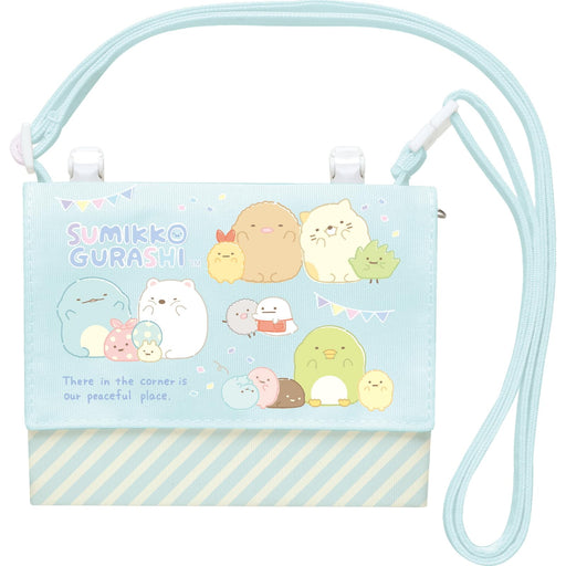 San-X Sumikko Gurashi Multi-Pocket Pouch - Durable and Spacious Ca48602- Japan Figure Store - #1 Bring To You The Best Japanese Goods