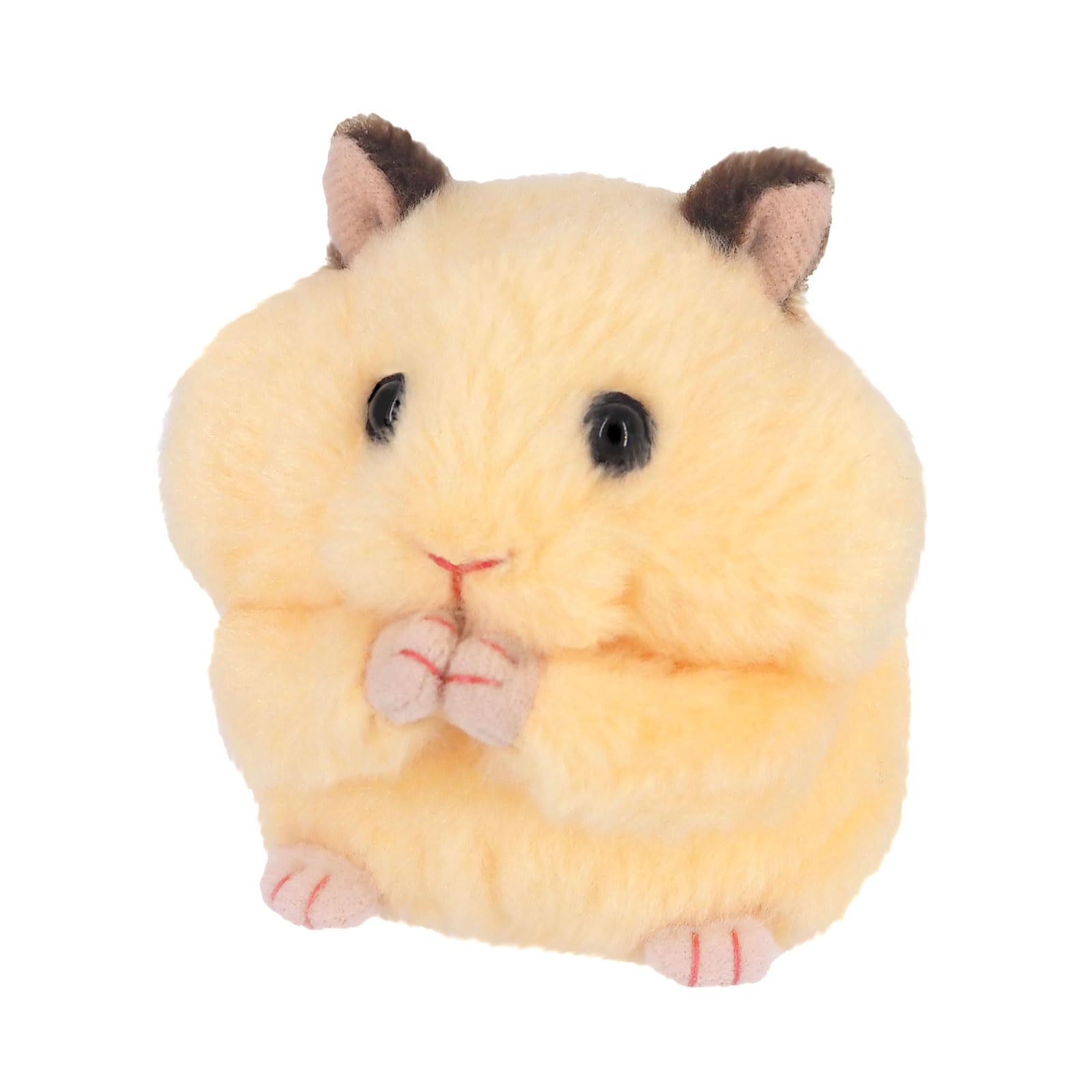 Sanei Boeki Mogomogo Hamusta Kinkuma-San W6×D7×H7.5Cm Plush Toy- Japan Figure Store - #1 Bring To You The Best Japanese Goods
