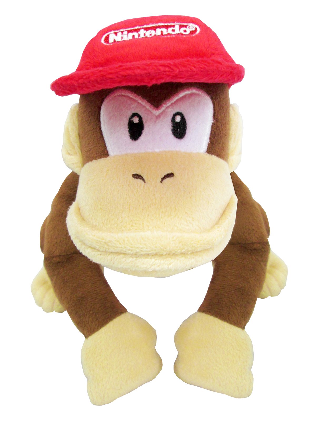 Sanei Boeki Super Mario All Star Diddy Kong Plush Toy 15x20x18cm- Japan Figure Store - #1 Bring To You The Best Japanese Goods