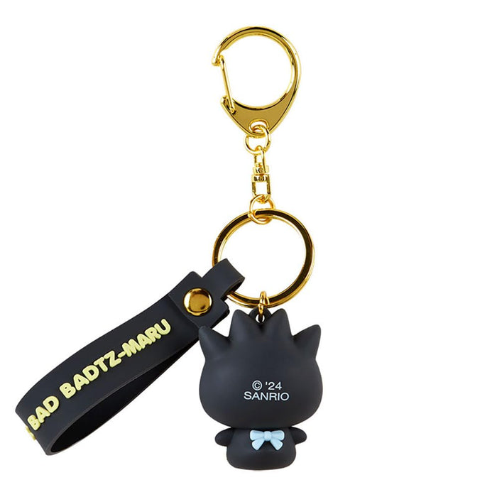 Sanrio 3D Badtz-Maru Keychain 4.5x3.5x3cm Character 182419- Japan Figure Store - #1 Bring To You The Best Japanese Goods