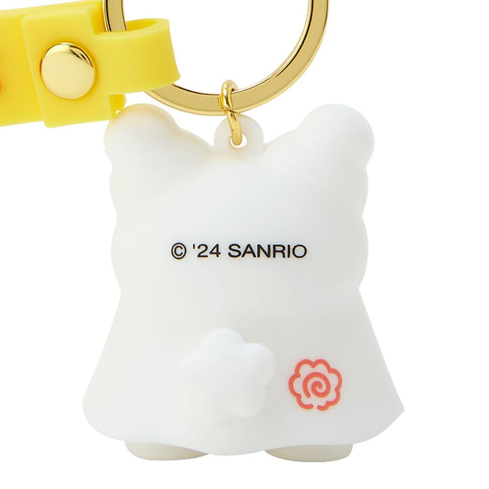 Sanrio 3D Keychain Hanamaru Obake 4.8x4.2x4.5cm Character Keyring- Japan Figure Store - #1 Bring To You The Best Japanese Goods