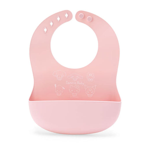 Sanrio Baby Silicone Bib for Meals Sanrio Characters Easy-Clean Adjustable- Japan Figure Store - #1 Bring To You The Best Japanese Goods