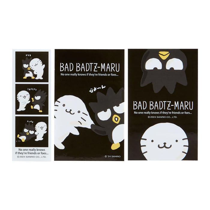 Sanrio Badtz-Maru Sticker Set 14x11x0.5 cm - The Usual Couple Design- Japan Figure Store - #1 Bring To You The Best Japanese Goods
