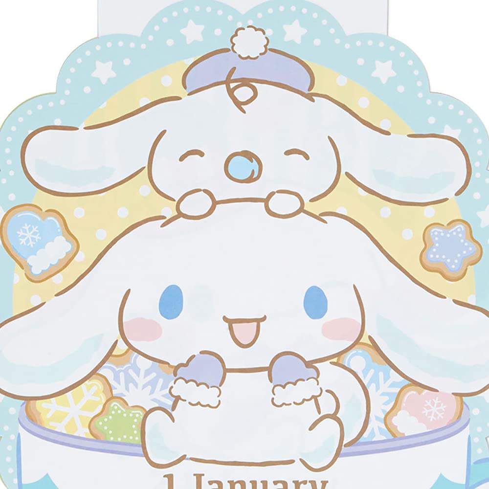 Sanrio Cinnamoroll Die-Cut 2022 Calendar 748650- Japan Figure Store - #1 Bring To You The Best Japanese Goods