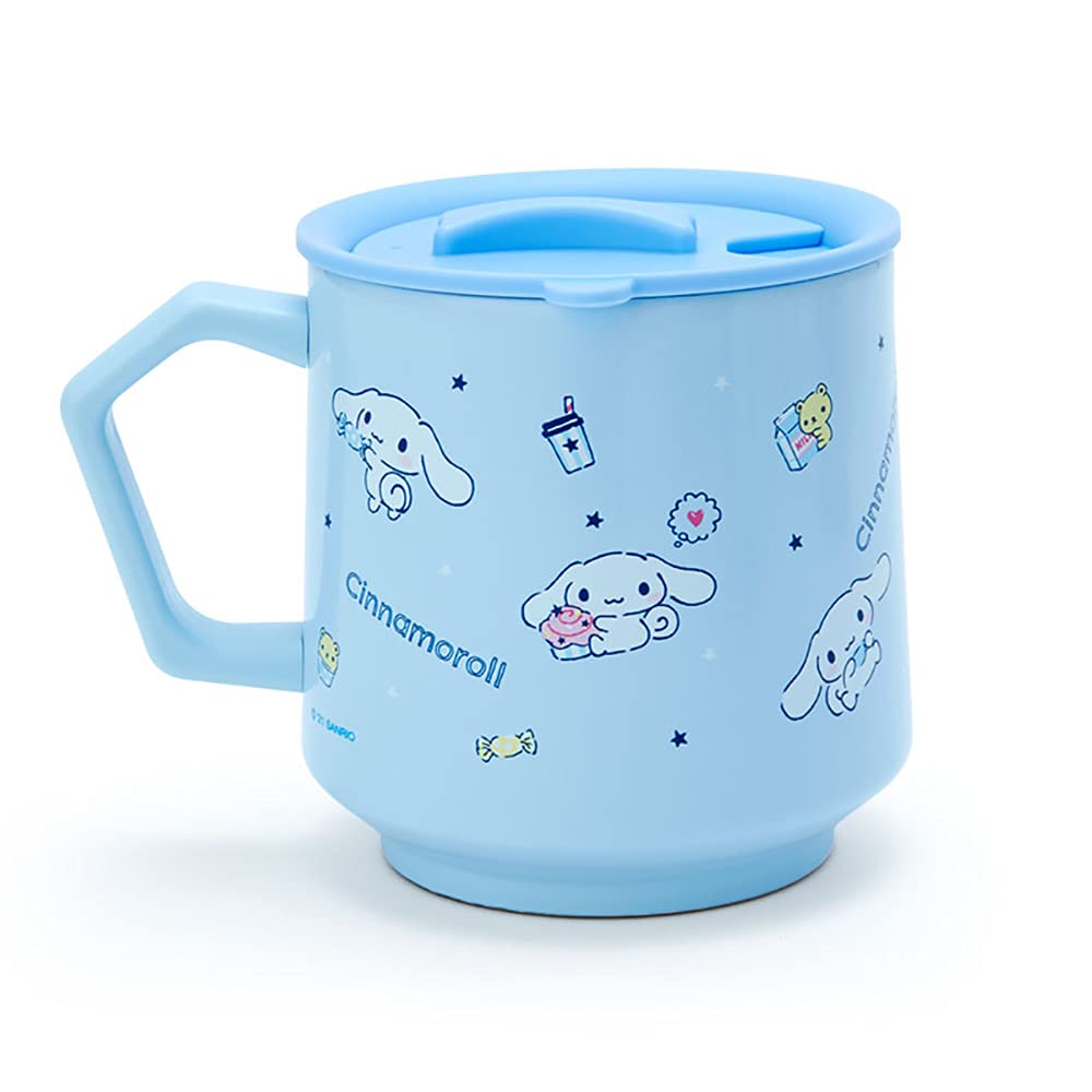 Sanrio Cinnamoroll Stainless Steel Mug With Lid 12oz Durable & Cute- Japan Figure Store - #1 Bring To You The Best Japanese Goods