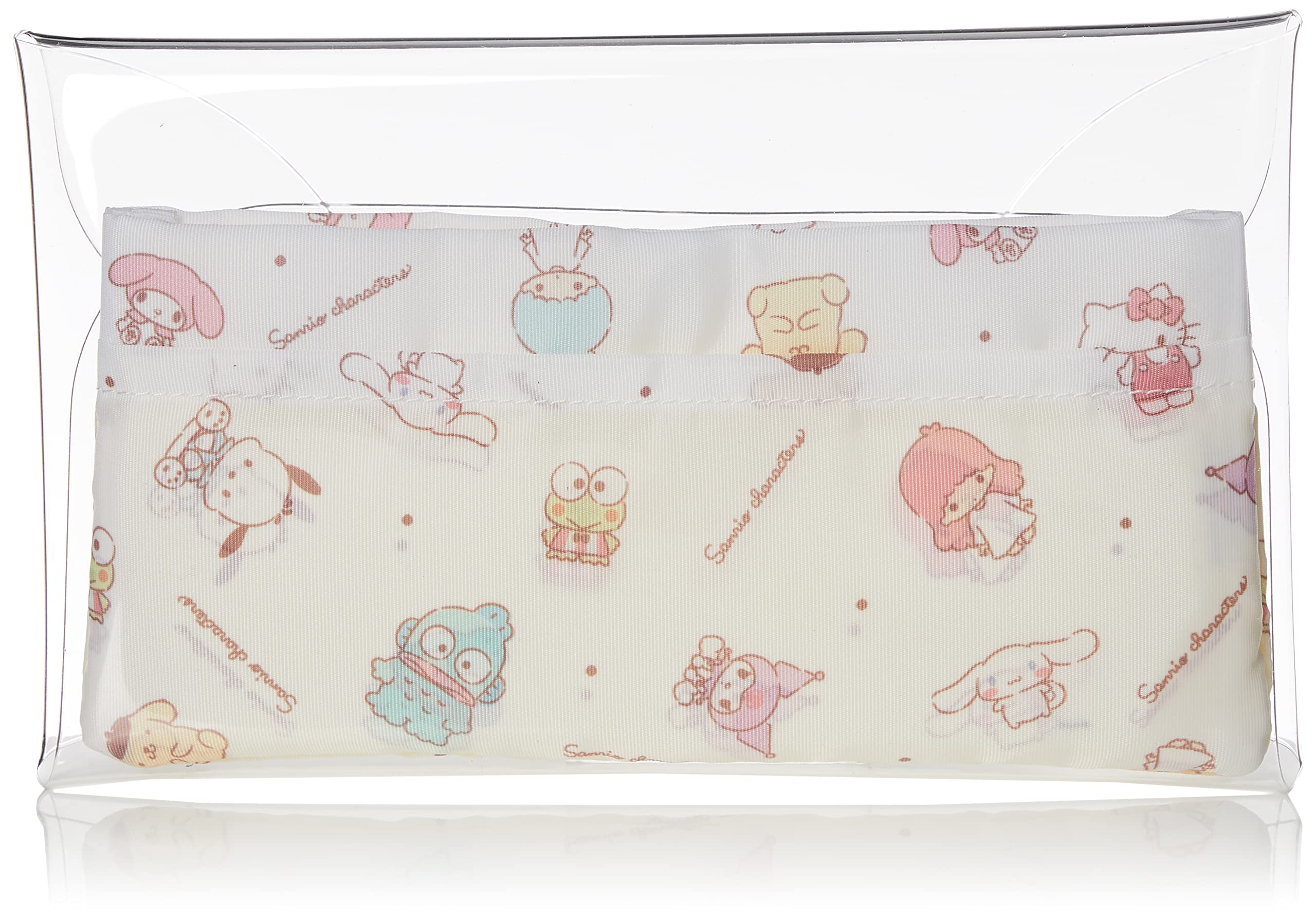 Sanrio Clear Multi-Case with Inner Pouch - My Melody Kuromi Cinnamoroll- Japan Figure Store - #1 Bring To You The Best Japanese Goods