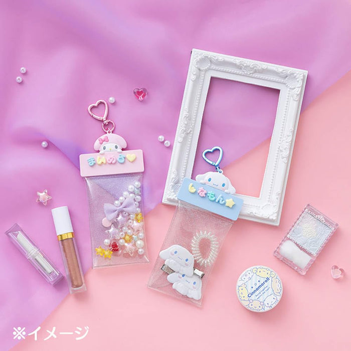 Sanrio Kuromi Custom Clear Pouch 7.8 X 1 X 17Cm Storage 7 X 1 X 11Cm- Japan Figure Store - #1 Bring To You The Best Japanese Goods