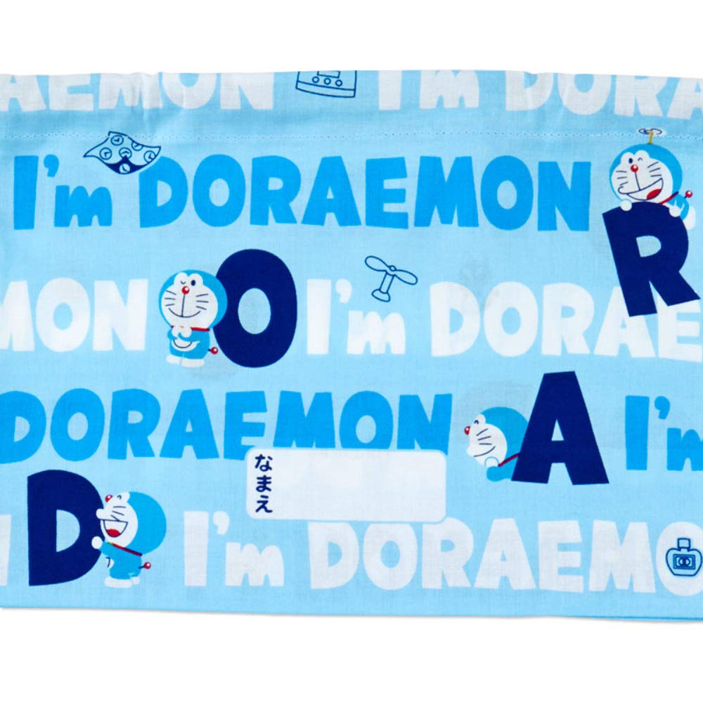 Sanrio Doraemon Lunch Drawstring Bag Set of 2 - I'm Doraemon Design- Japan Figure Store - #1 Bring To You The Best Japanese Goods