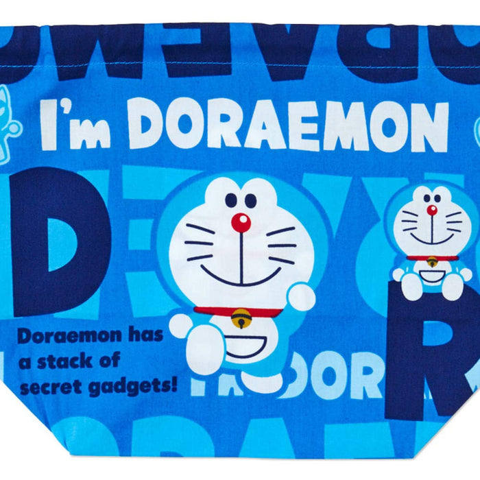 Sanrio Doraemon Lunch Pouch I Am Doraemon - Portable Snack Bag for Kids- Japan Figure Store - #1 Bring To You The Best Japanese Goods