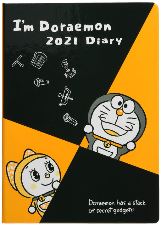 Sanrio Doraemon Maruman B6 2021 Diary Planner- Japan Figure Store - #1 Bring To You The Best Japanese Goods