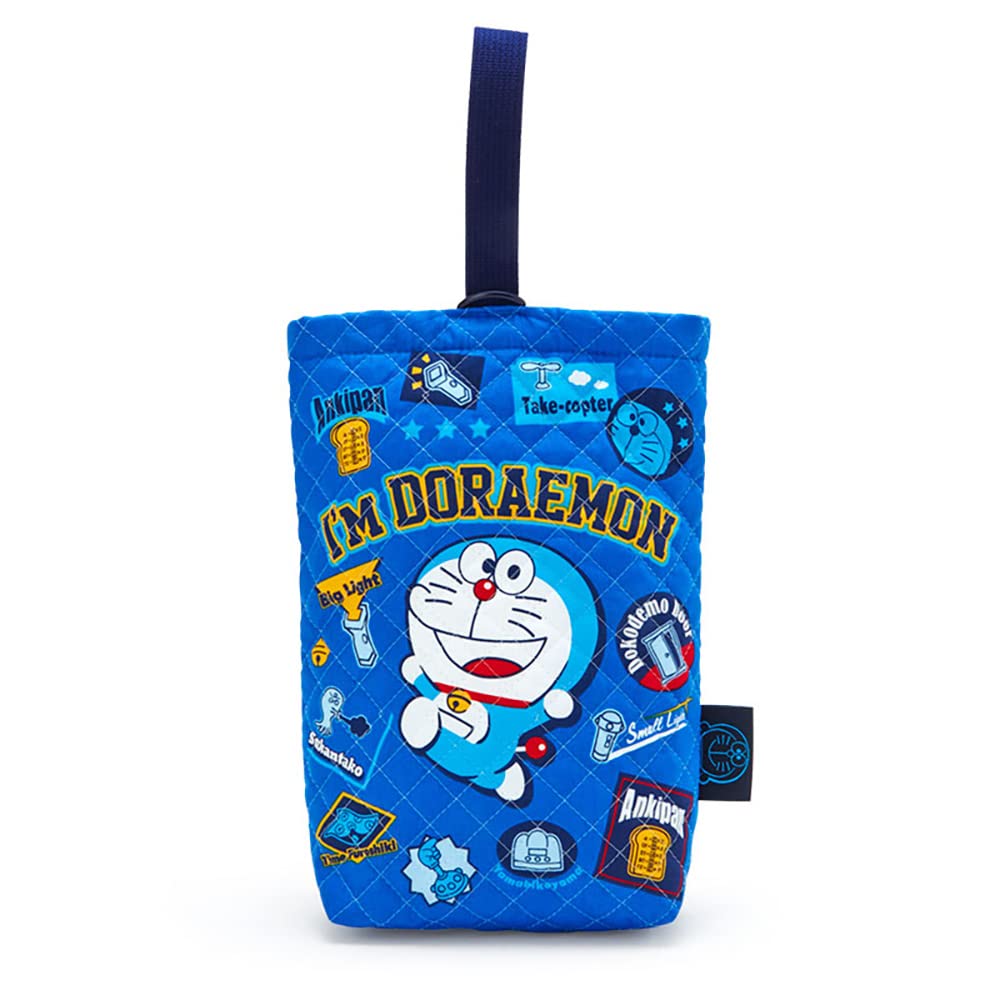 Sanrio Doraemon Quilted Shoe Bag for Kids | Durable Fabric | 271250 Model- Japan Figure Store - #1 Bring To You The Best Japanese Goods