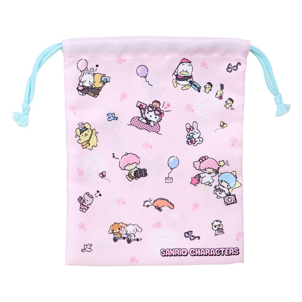 Sanrio Drawstring Bag Set Fantasy Trip Sanrio Characters 878308 Perfect for Kids- Japan Figure Store - #1 Bring To You The Best Japanese Goods