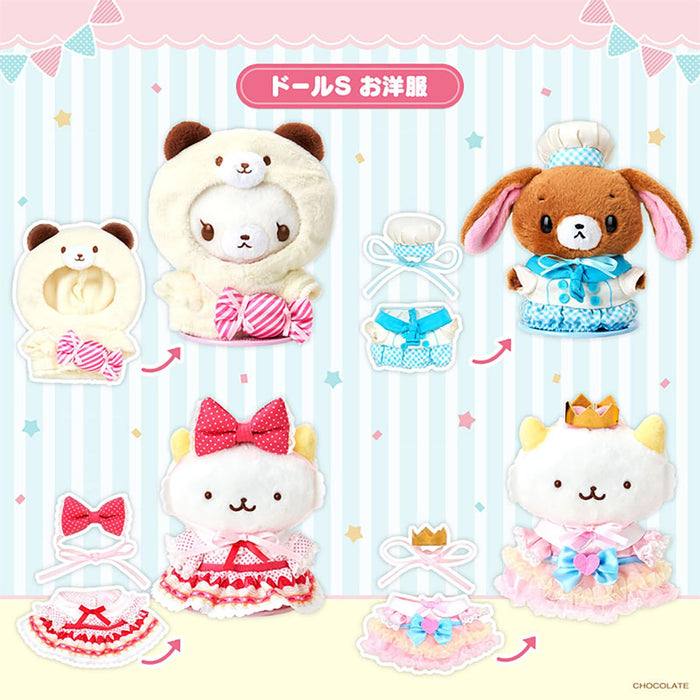 Sanrio Pitatto Friends - Robe à capuche en forme d'ours pour enfants de 3 ans et plus - 152307