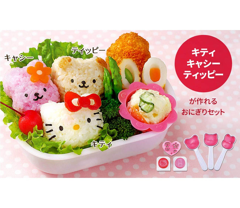 Sanrio Hello Kitty Rice Ball Mold Ernest Resin Bento Cutters A-75496- Japan Figure Store - #1 Bring To You The Best Japanese Goods