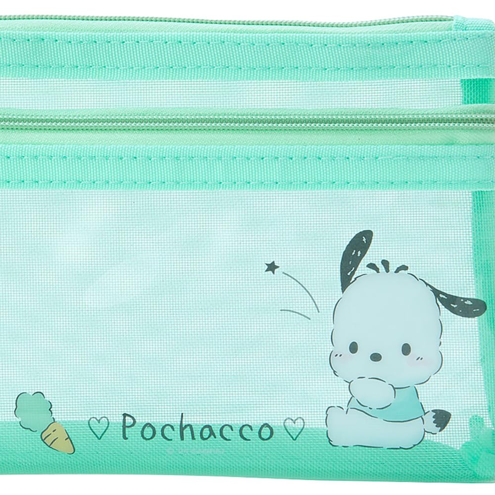 Sanrio Pochacco Flat Pen Case 11x20x2.5 cm - Cute Character Design- Japan Figure Store - #1 Bring To You The Best Japanese Goods