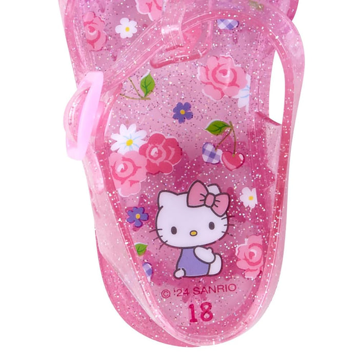 Sanrio Hello Kitty Kids Clear Sandals 19Cm Adorable Character Design- Japan Figure Store - #1 Bring To You The Best Japanese Goods
