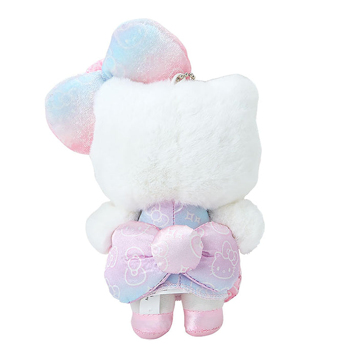 Sanrio Hello Kitty 50th Plush Mascot Holder with Fashionable Ribbons Japan- Japan Figure Store - #1 Bring To You The Best Japanese Goods