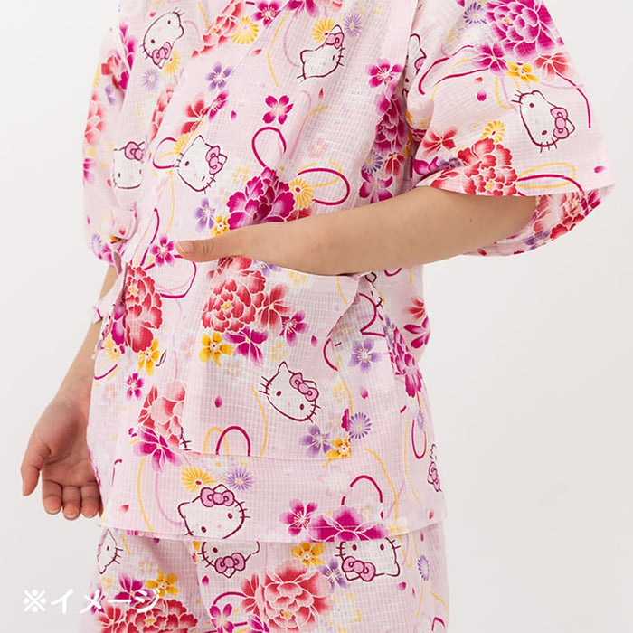 Sanrio Hello Kitty Kids Jinbei 120cm Size 212610- Japan Figure Store - #1 Bring To You The Best Japanese Goods