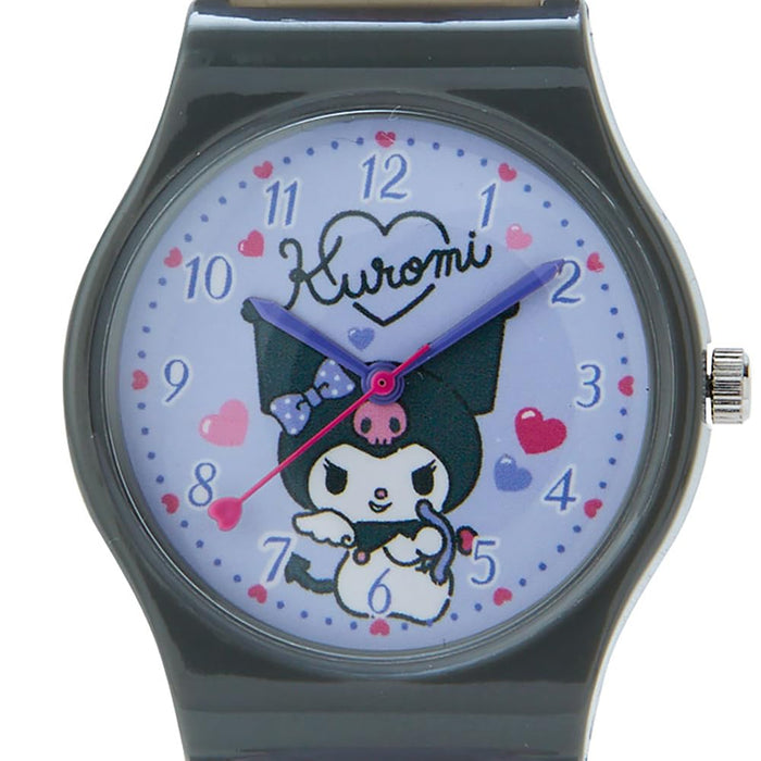 Sanrio Kuromi Rubber Watch 20.5x3.3x0.9 cm Character Design- Japan Figure Store - #1 Bring To You The Best Japanese Goods