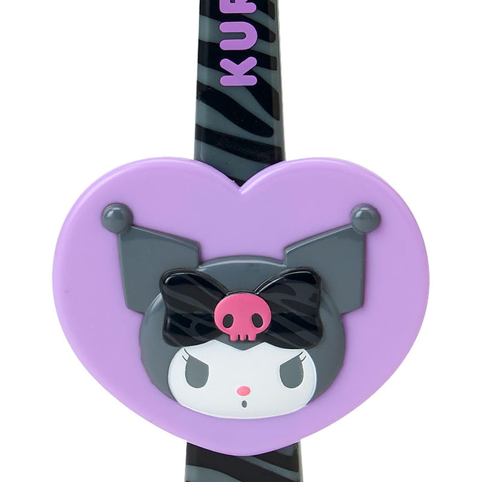 Sanrio Kuromi Épingle à cheveux pour cheveux longs, motif animal monochrome, ABS et acier, 3 ans et plus.