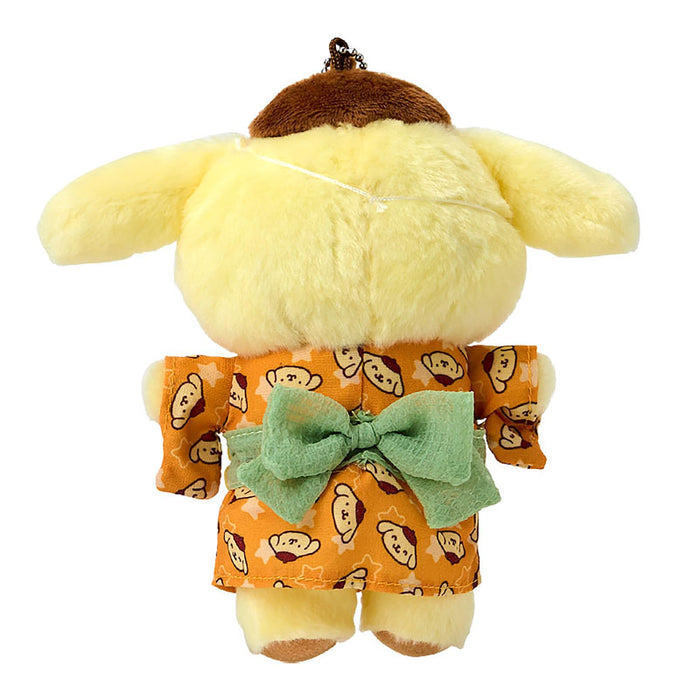 Sanrio Pompompurin Mascot Holder Polyester Ages 6+ Summer Festival Edition