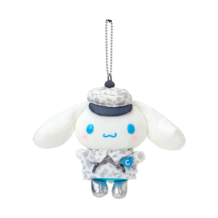 Porte-mascotte Sanrio Cinnamoroll, motif animal monochrome, polyester, 6 ans et plus.