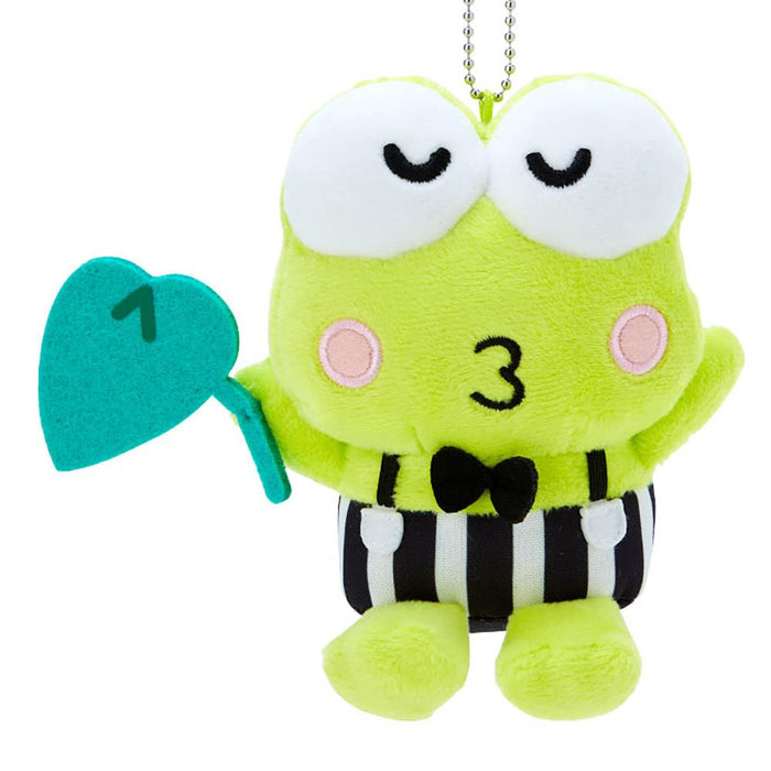 Sanrio Kerokerokeroppi Mascot Holder Singing & Dancing for a Happy Life- Japan Figure Store - #1 Bring To You The Best Japanese Goods