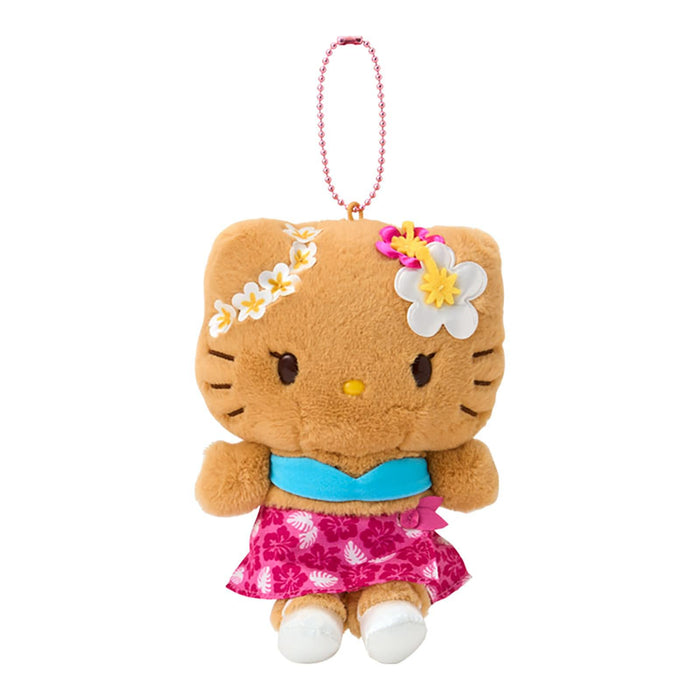 Sanrio Hello Kitty Porte-médaille rose Toconut Vacation en polyester et acier, pour enfants de 6 ans et plus.