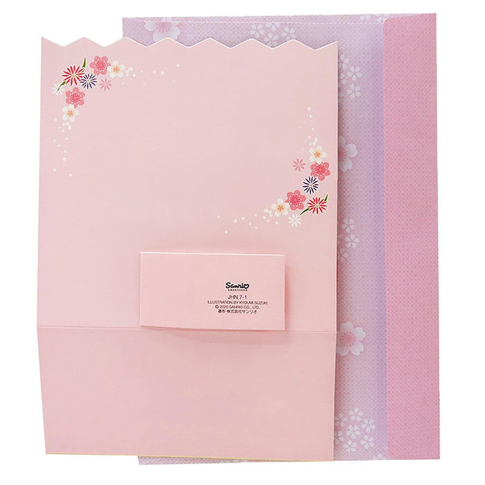 Sanrio Hinamatsuri Felt Hina Doll Greeting Card - Available for Overseas Shipping- Japan Figure Store - #1 Bring To You The Best Japanese Goods