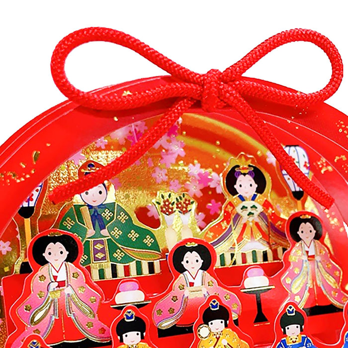 Sanrio Hinamatsuri Round Shelf Greeting Card with Overseas Shipping Available- Japan Figure Store - #1 Bring To You The Best Japanese Goods
