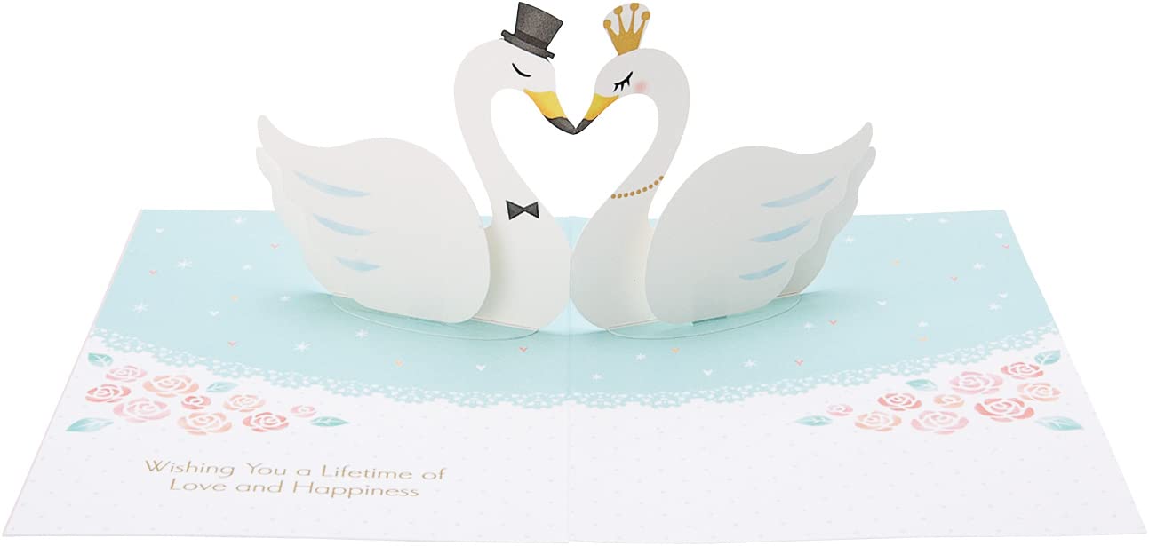 Sanrio Wedding Gift Message Card with Two Swans (Wd72-1) L472 808903- Japan Figure Store - #1 Bring To You The Best Japanese Goods