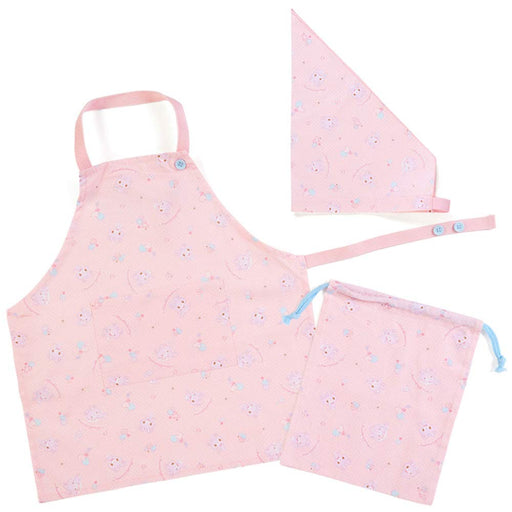 Sanrio Mewkledreamy Kids Apron Set 100-110Cm for Ages 3-5- Japan Figure Store - #1 Bring To You The Best Japanese Goods