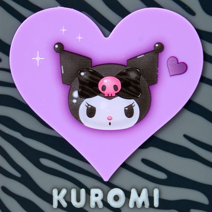 Sanrio Kuromi Miroir Animal Monochrome ABS Verre Portable 072087