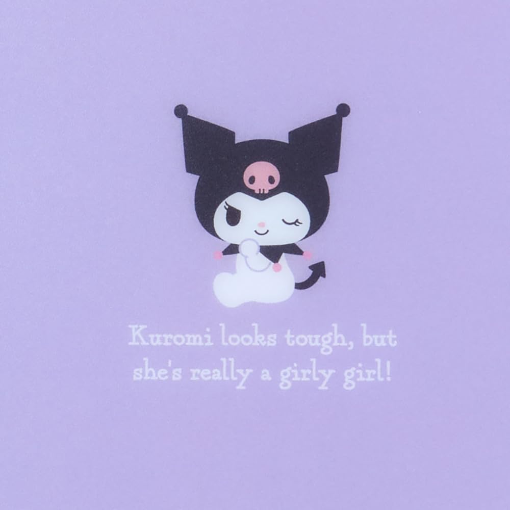 Sanrio Kuromi Binder 27.5x22x23cm – Adorable Kuromi-Chan Design- Japan Figure Store - #1 Bring To You The Best Japanese Goods